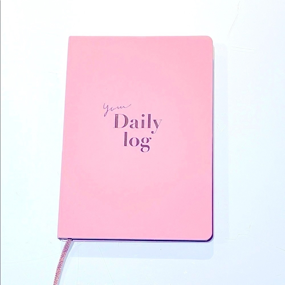 *NEW* Pink Daily Log Notebook / Journal